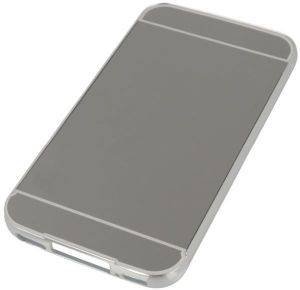 FORCELL MIRROR BACK COVER CASE FOR HUAWEI P9 LITE SILVER