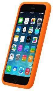  SILIKONOVY MELKCO APPLE IPHONE 6 ORANGE + SCREEN PROTECTOR