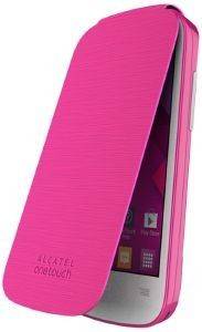 ALCATEL FLIP CASE FOR POP C3/ C2 HOT PINK