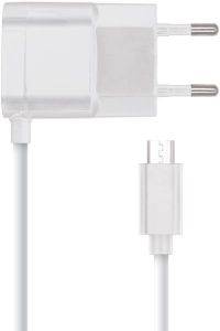 FOREVER MICRO USB WALL TRAVEL CHARGER 1A WHITE