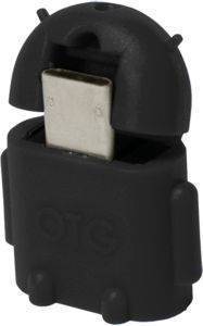 LOGILINK AA0062 MINI MICRO USB B/M TO USB A/F OTG ADAPTER BLACK