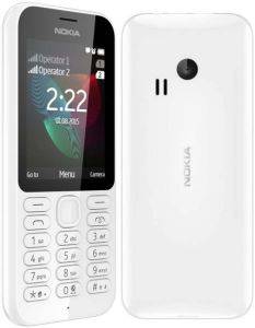  NOKIA 222 DUAL SIM WHITE ENG