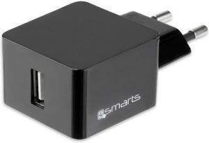 4SMARTS WALL CHARGER VOLTPLUG 12W BLACK BULK