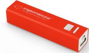 ESPERANZA EMP102R POWER BANK ERG 2400MAH RED