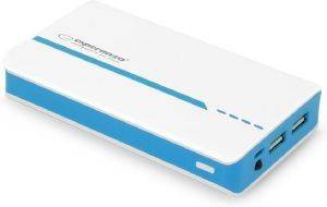 ESPERANZA EMP107WB POWER BANK ATOM 11000MAH WHITE/BLUE