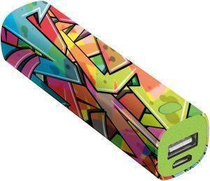 TRUST 20868 TAG POWERSTICK PORTABLE CHARGER 2600 GRAFFITI ARROWS