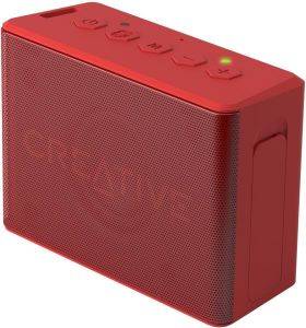 CREATIVE MUVO 2C PALM-SIZED WATER-RESISTANT BLUETOOTH SPEAKER WITH BUILT-IN MP3 PLAYER RED