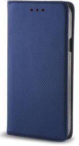 FLIP LEATHER CASE SMART MAGNET FOR ZTE BLADE A310 DARK BLUE