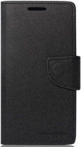 MERCURY FANCY DIARY FLIP LEATHER CASE HTC DESIRE 816 BLACK