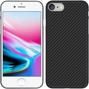 NILLKIN SYNTHETIC FIBER BACK COVER CASE FOR APPLE IPHONE 8 BLACK