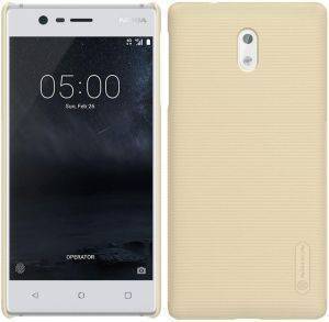 NILLKIN SUPER FROSTED SHIELD BACK COVER CASE FOR NOKIA 3 GOLD