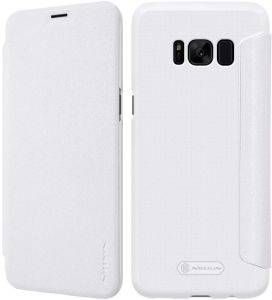 NILLKIN SPARKLE FLIP LEATHER CASE FOR SAMSUNG GALAXY S8 G950 WHITE