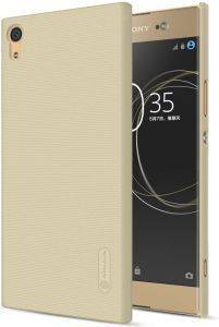 NILLKIN SUPER FROSTED SHIELD BACK COVER CASE FOR SONY XPERIA XA1 ULTRA GOLD