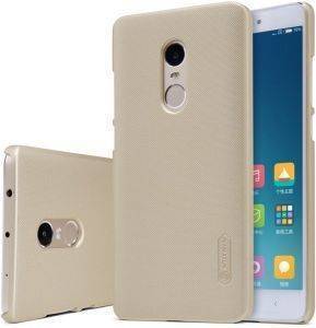 NILLKIN SUPER FROSTED SHIELD BACK COVER CASE FOR XIAOMI REDMI NOTE 4 GOLD