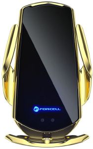 FORCELL HS1 15W CAR HOLDER WIRELESS CHARGING AUTOMATIC GOLD