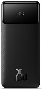 BASEUS POWERBANK BIPOW 20000MAH 2X USB + USB-C 25W BLACK