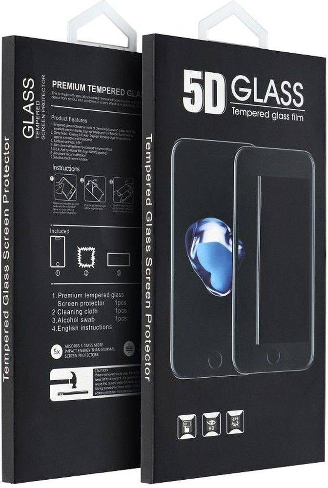 5D FULL GLUE TEMPERED GLASS FOR IPHONE 15 (PRIVACY) BLACK OEM