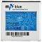 MP BLUE BATTERY FOR HTC LIKE BA S780 *VERSION2012*