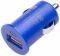 CONNECT IT CI-589 USB CAR CHARGER 2.1A COLOUR LINE BLUE