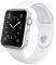 APPLE WATCH SPORT 42MM SILVER ALUMINUM CASE WITH WHITE SPORT BAND