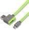 4SMARTS STACKWIRE MICRO-USB DATA CABLE 1M GREEN