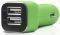 SPEEDLINK SL-7090-GN TURAY DUAL USB CAR POWER ADAPTER GREEN UNIVERSAL
