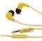ACME HE15Y GROOVY IN-EAR HEADPHONES WITH MIC YELLOW