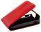 LEATHER CASE FOR HTC WINDOWS 8X -RED