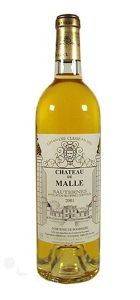  CHATEAU DE MALLE 2EME CRU CLASSE 2002  750 ML