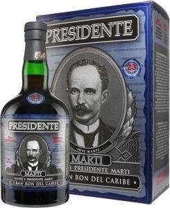 RUM OLIVER PRESIDENTE MARTI 23  700 ML