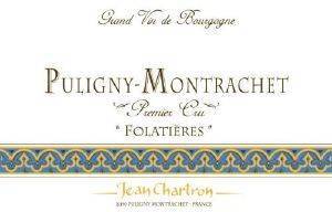  PULIGNY-MONTRACHET PREMIER CRU LES FOLATIERES 2015  750 ML