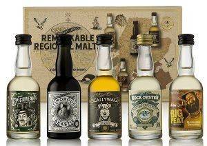   REMARKABLE REGIONAL MALTS MINIATURE GIFT PACK 5 X 50 ML