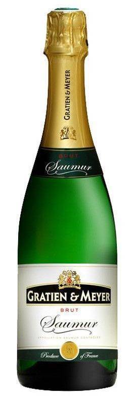 ΑΦΡΩΔΗΣ ΟΙΝΟΣ GRATIEN - MEYER BRUT ΛΕΥΚΟ 750 ML GRATIEN - MEYER