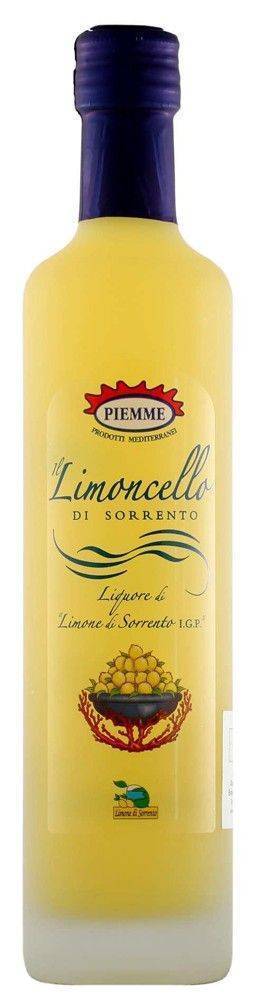 LIMONCELLO DI SORRENTO 32% VOL, 500 ML PIEMME