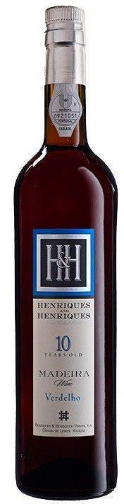 MADEIRA HENRIQUES AND HENRIQUES VERDELHO 10 YEARS OLD (ΗΜΙΞΗΡΟ) 500 ML