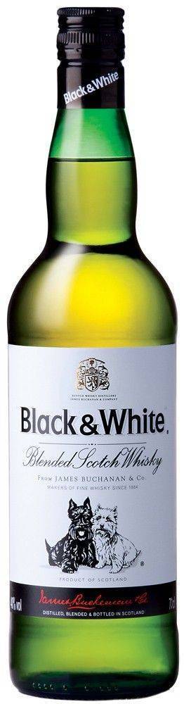 ΟΥΙΣΚΙ BLACK - WHITE 700 ML BLACK - WHITE