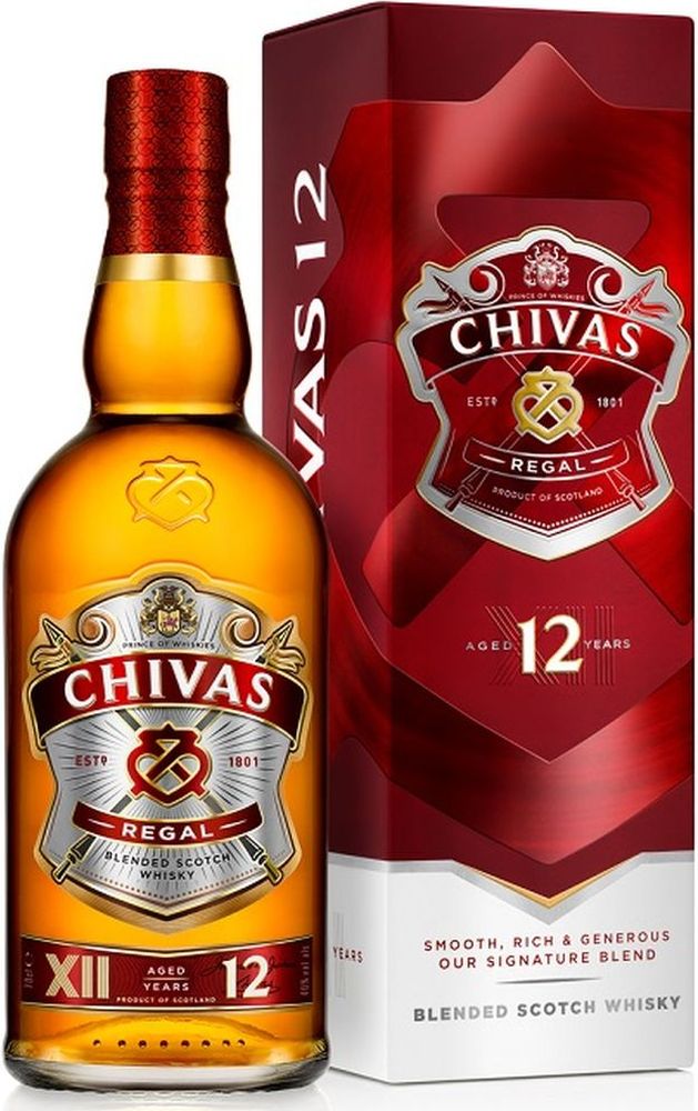 ΟΥΙΣΚΙ CHIVAS REGAL 12 ΕΤΩΝ 700 ML