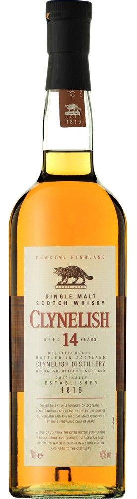 ΟΥΙΣΚΙ CLYNELISH 14 ΕΤΩΝ 700 ML CLYNELISH