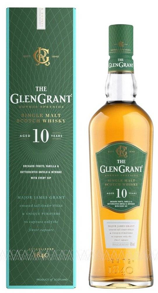 ΟΥΙΣΚΙ GLEN GRANT SINGLE MALT 10 ΕΤΩΝ 700 ML