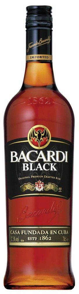 BACARDI RUM BACARDI PREMIUM BLACK 700 ML