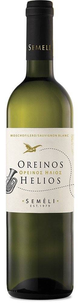 ΚΡΑΣΙ ΟΡΕΙΝΟΣ ΗΛΙΟΣ ΣΕΜΕΛΗ ΟΙΝΟΠΟΙΗΤΙΚΗ 2021 ΛΕΥΚΟΣ 750 ML