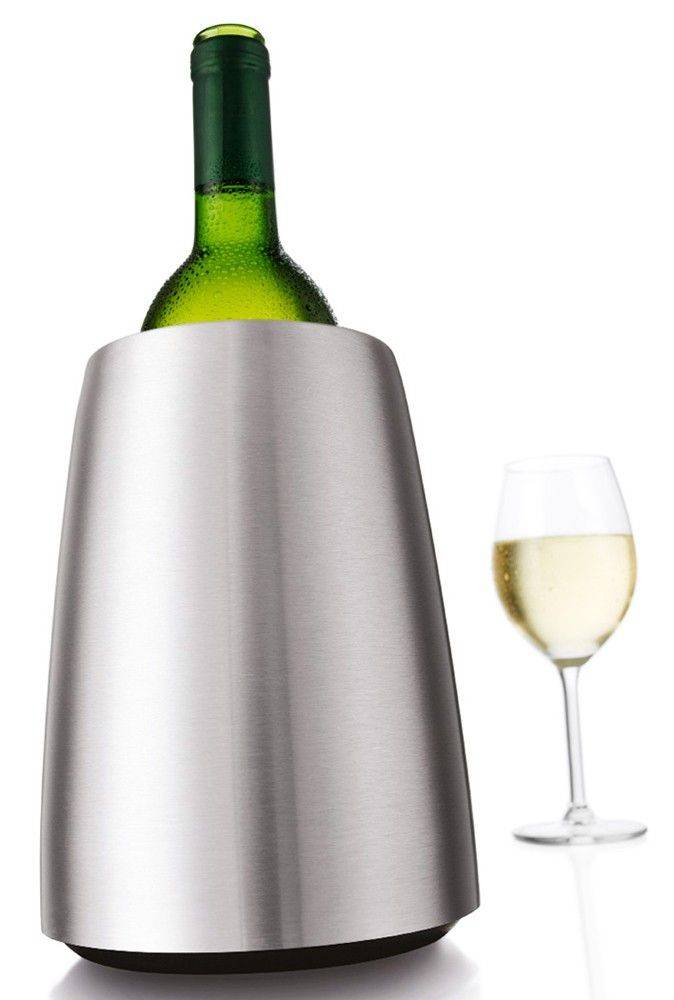 VACU VIN ΣΑΜΠΑΝΙΕΡΑ VACU VIN PRESTIGE ΑΠΟ ΥΛΙΚΟ INOX (15X20.5 CM)