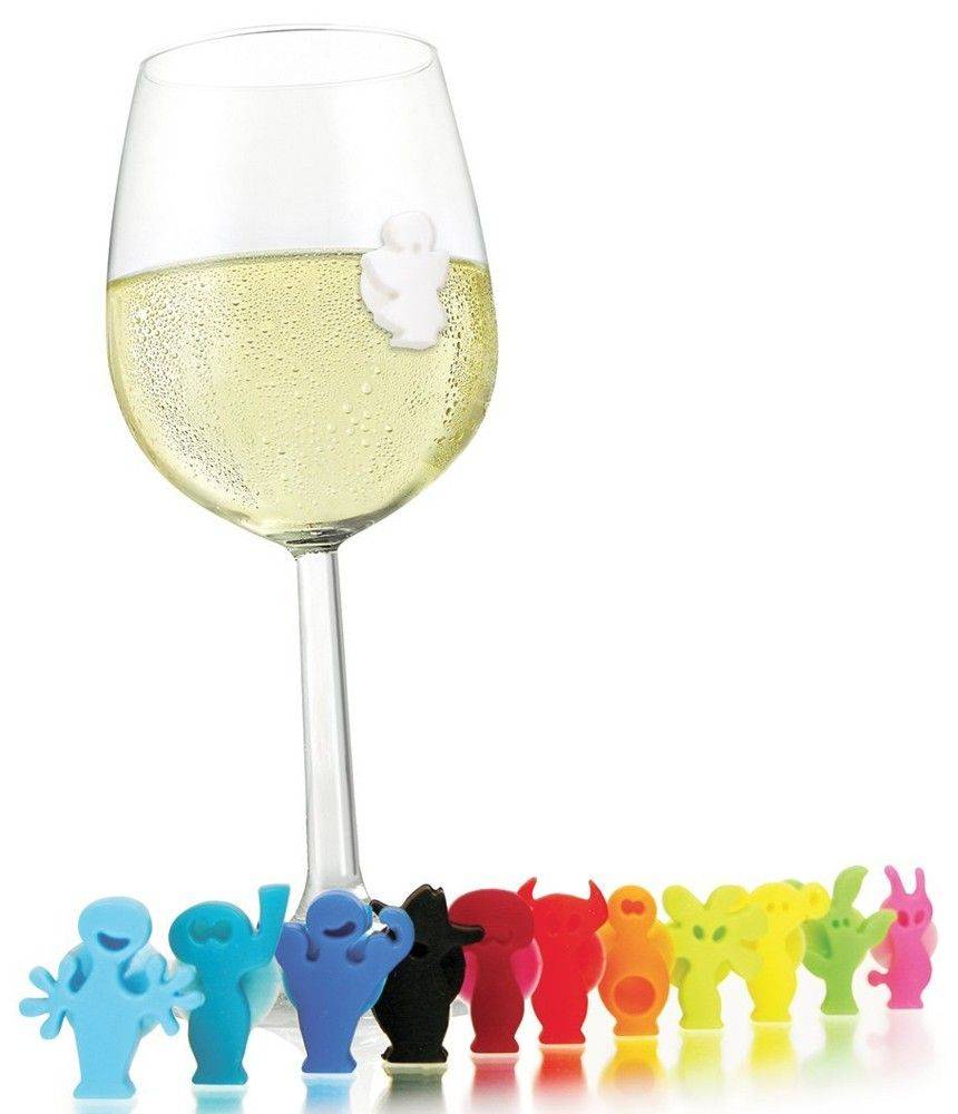 VACU VIN ΔΙΑΚΡΙΤΙΚΑ ΠΟΤΗΡΙΩΝ ΠΛΑΣΜΑΤΑΚΙΑ ΜΕ ΒΕΝΤΟΥΖΑ VACU VIN (12 ΤΜΧ) (1886060)