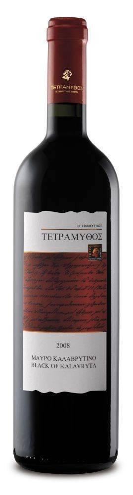 ΚΡΑΣΙ ΜΑΥΡΟ ΚΑΛΑΒΡΥΤΙΝΟ ΟΙΝΟΠΟΙΕΙΟ ΤΕΤΡΑΜΥΘΟΣ 2022 ΕΡΥΘΡΟ 750ML ΚΤΗΜΑ ΤΕΤΡΑΜΥΘΟΣ