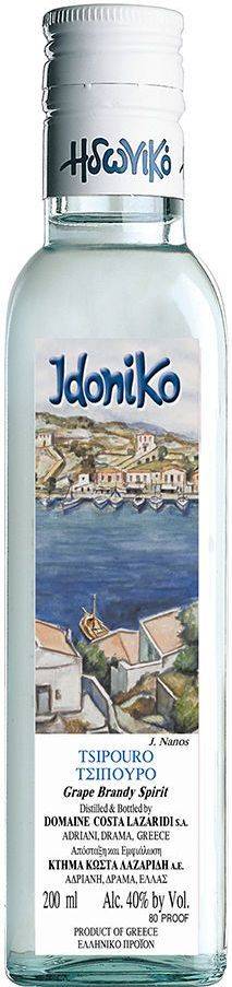 ΤΣΙΠΟΥΡΟ ΗΔΩΝΙΚΟ ΧΩΡΙΣ ΓΛΥΚΑΝΙΣΟ ΚΤΗΜΑ ΚΩΣΤΑ ΛΑΖΑΡΙΔΗ 200 ML ΚΤΗΜΑ ΚΩΣΤΑ ΛΑΖΑΡΙΔΗ