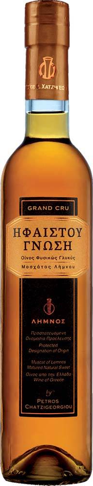 ΚΡΑΣΙ ΗΦΑΙΣΤΟΥ ΓΝΩΣΗ ΚΤΗΜΑ ΧΑΤΖΗΓΕΩΡΓΙΟΥ 2011 ΓΛΥΚΟ ΛΕΥΚΟ 500ML