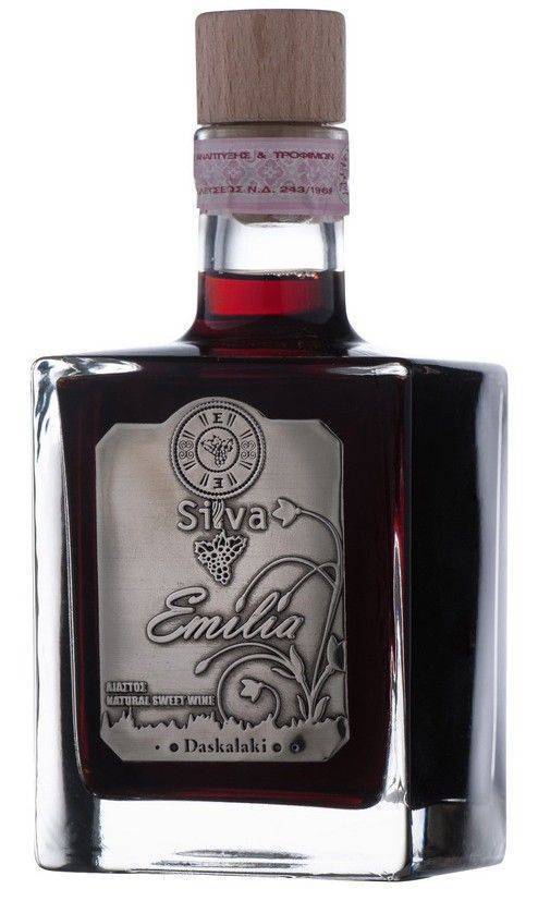SILVA WINES ΔΑΣΚΑΛΑΚΗ ΚΡΑΣΙ ΛΙΑΣΤΟΣ EMILIA 2013 SILVA WINES ΔΑΣΚΑΛΑΚΗ ΓΛΥΚΟ 500 ML