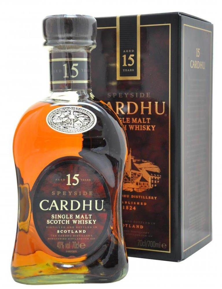 ΟΥΙΣΚΙ CARDHU 15 ΕΤΩΝ 700 ML