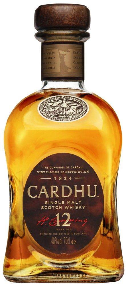 ΟΥΙΣΚΙ CARDHU SINGLE MALT 12 ΕΤΩΝ 700 ML