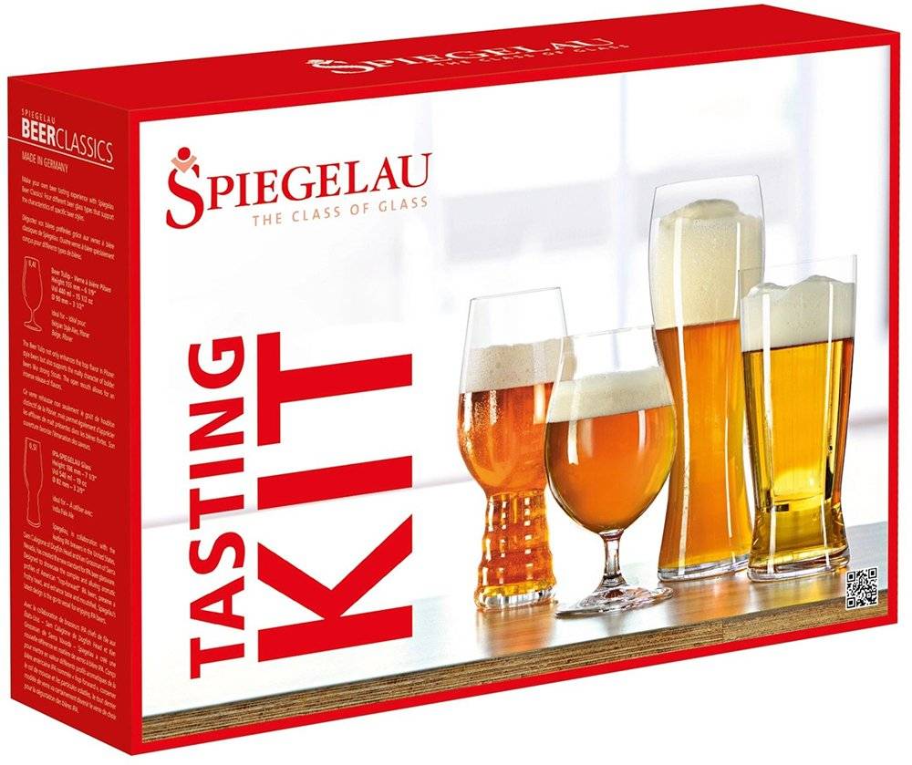 ΣΕΤ ΓΕΥΣΙΓΝΩΣΙΑΣ ΜΠΥΡΑΣ SPIEGELAU TASTING KIT 4 ΔΙΑΦΟΡΕΤΙΚΩΝ ΠΟΤΗΡΙΩΝ (4991695)